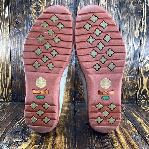 Timberland EK Front Country Men Boots 5211R Travel Beige Leather Size 13 M - Picture 8 of 11